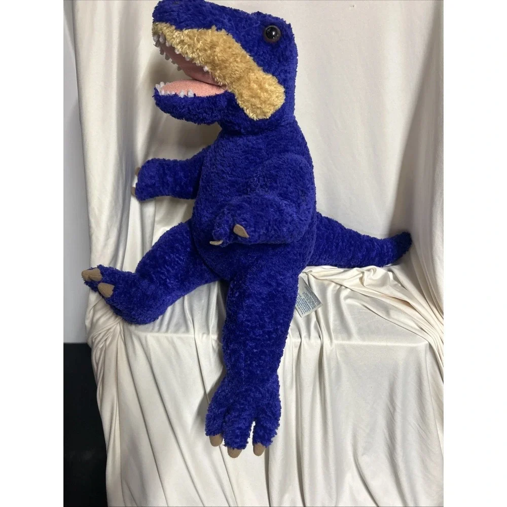Build-A-Bear Blue T-Rex Dinosaur Plush Stuffed‎ Animal Retired